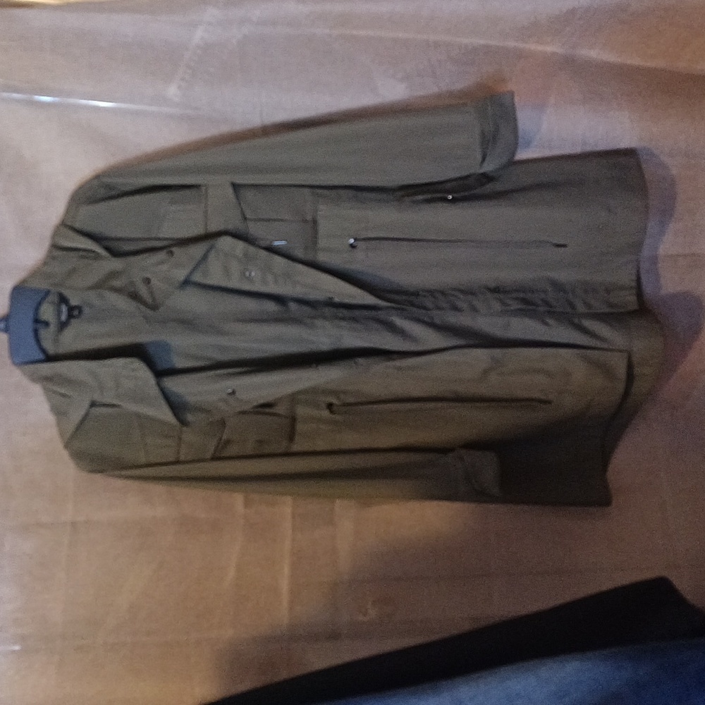 trench coat with hood
